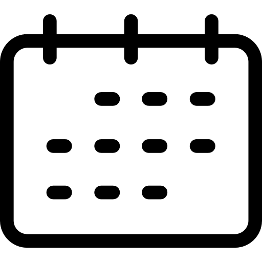 Calendar time calendars time and date icon