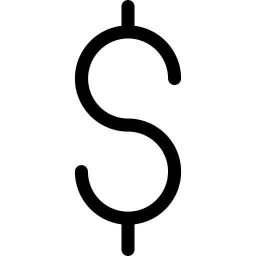 Dollar business money sign dollar icon