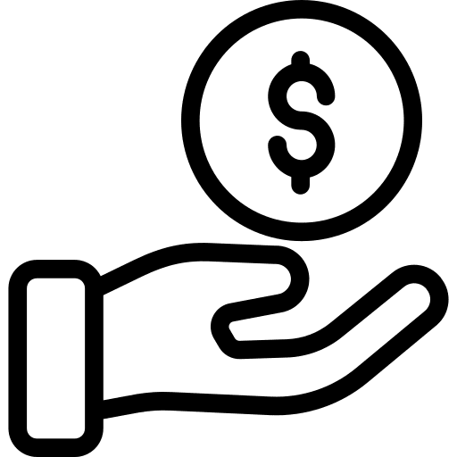 Get money coins argent get money icon