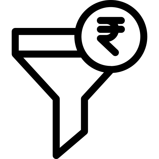 Rupee india money bank icon