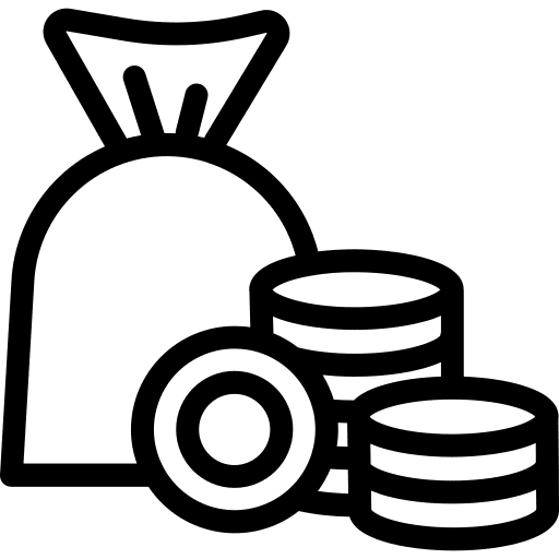 Money bag money bag currency banking icon