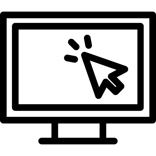 Monitor cursor technology monitor icon