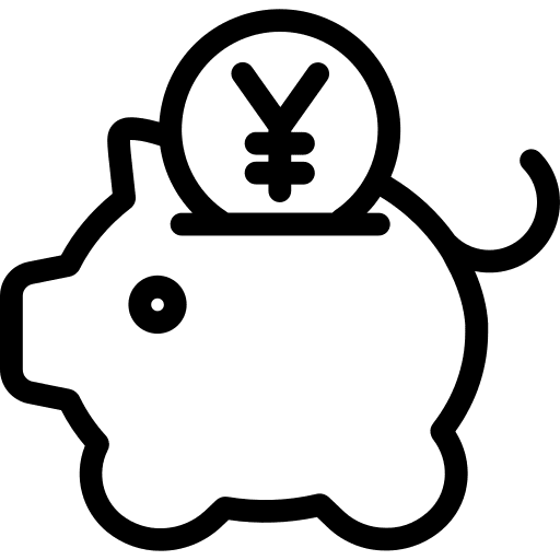 Piggy bank piggy bank save money icon