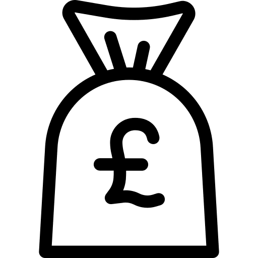 Money bag currency money bag banking icon