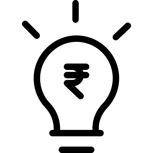 Idea technology rupee invention icon