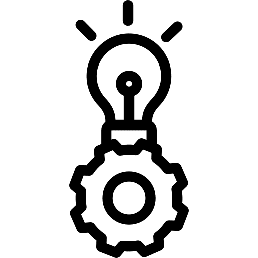 Idea ui technology invention icon