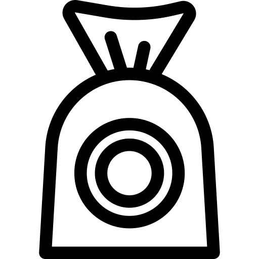 Money bag banking business money icon