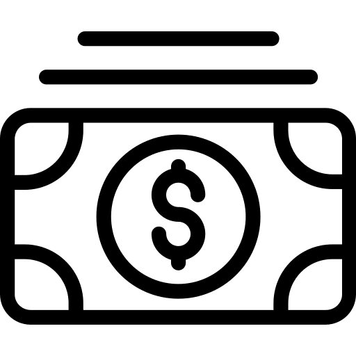 Money business and finance business notes icon