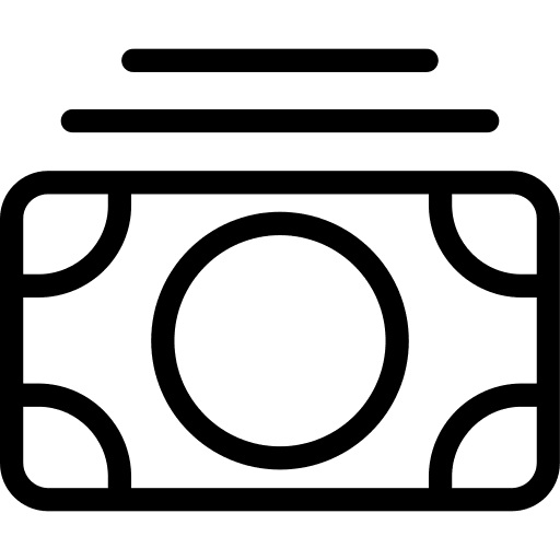 Money business and finance cash money icon