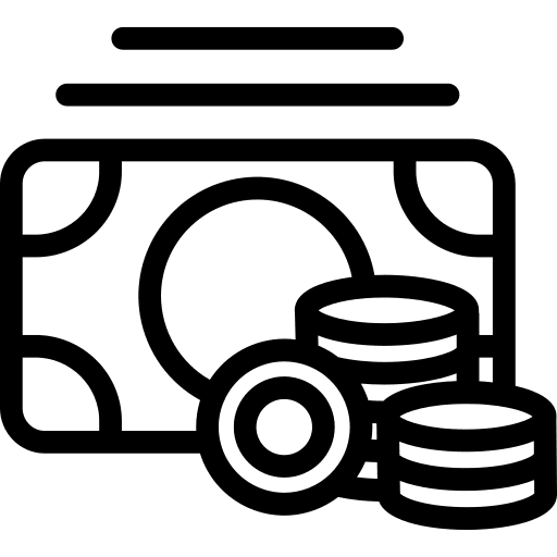 Money business and finance notes currency icon