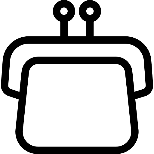 Purse purse wallet pay icon