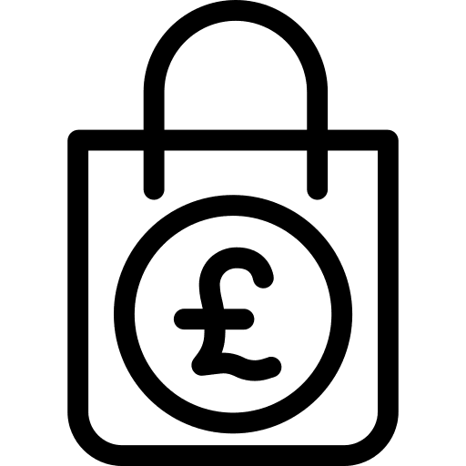 Shopping bag business shopping supermarket icon