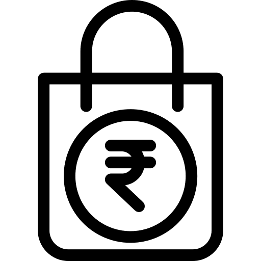 Shopping bag commerce shopper supermarket icon