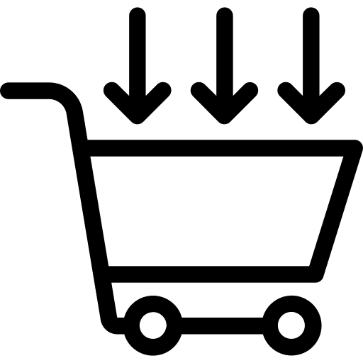 Shopping cart shopping store online shop online store icon