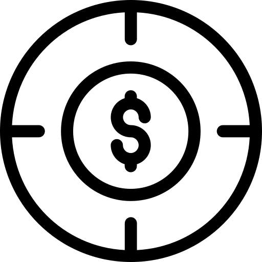 Target target sniper business and finance icon