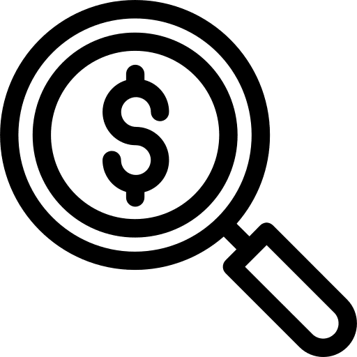 Dollar dollar detective seo and web icon