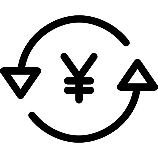 Yen currency cash yen icon