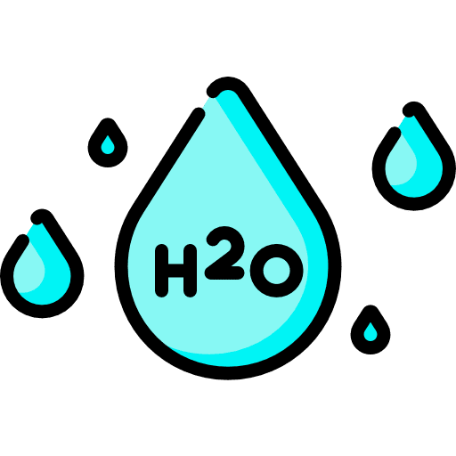 H2o drops h2o healthcare and medical icon H2o drops h2o healthcare and medical icon