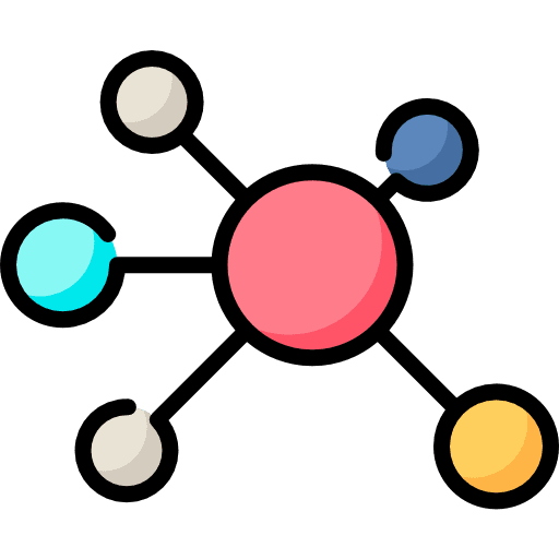 Molecules nature education molecule icon Molecules nature education molecule icon