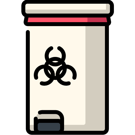 Nuclear industry hazardous pollution icon Nuclear industry hazardous pollution icon