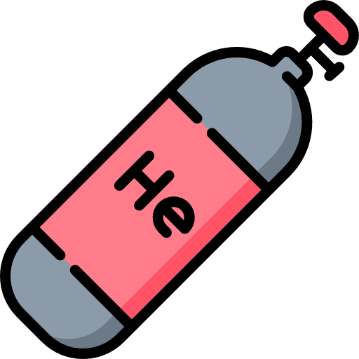 Tank healthcare and medical storage education icon