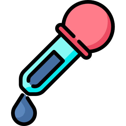 Eyedropper medical eyedropper education icon Eyedropper medical eyedropper education icon