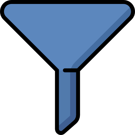 Funnel filter ui healthcare and medical icon Funnel filter ui healthcare and medical icon