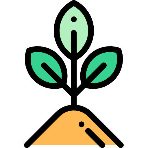 Plant garden sprout seedling icon Plant garden sprout seedling icon