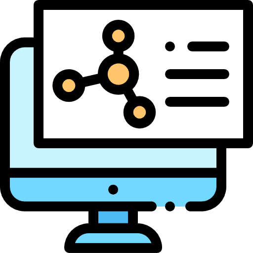 Technology electronics dna computing icon Technology electronics dna computing icon