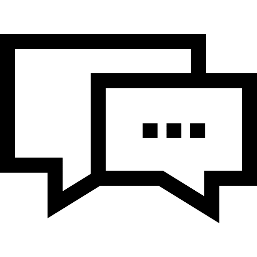 Chat message comment conversation icon Chat message comment conversation icon