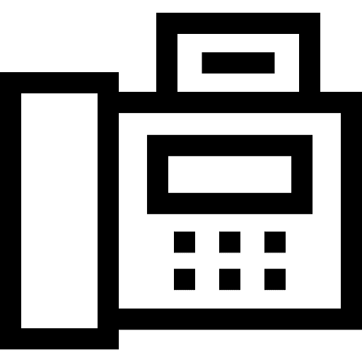 Fax fax telephone phone icon Fax fax telephone phone icon