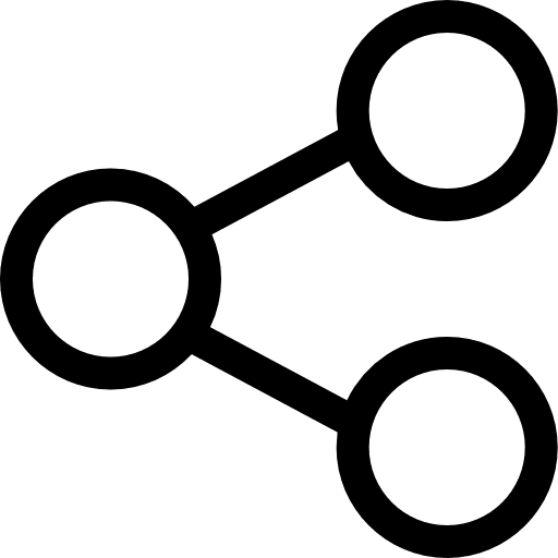 Share shapes and symbols social network share icon Share shapes and symbols social network share icon