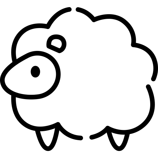 Sheep animal kingdom nature wild life icon Sheep animal kingdom nature wild life icon