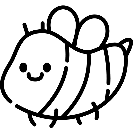 Bee wild life animal kingdom bee icon Bee wild life animal kingdom bee icon