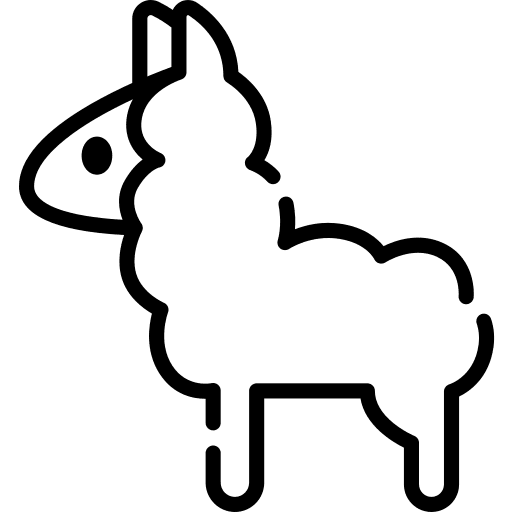 Llama nature llama animal icon Llama nature llama animal icon