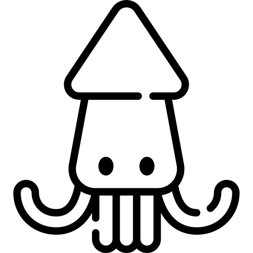 Squid animal kingdom seafood squid icon Squid animal kingdom seafood squid icon