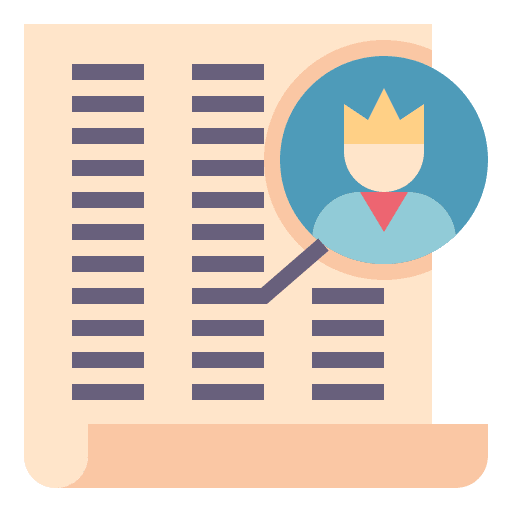 Customer customer potential name icon Customer customer potential name icon