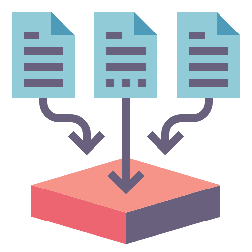 Data collection computer supply pool icon