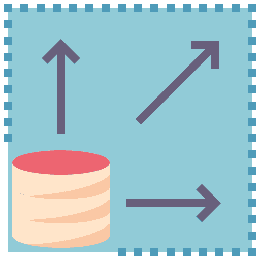 Large scale database enlarge icon