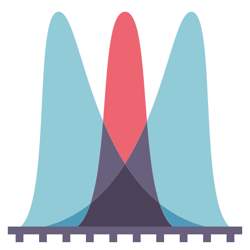 Probability probability business and finance data icon