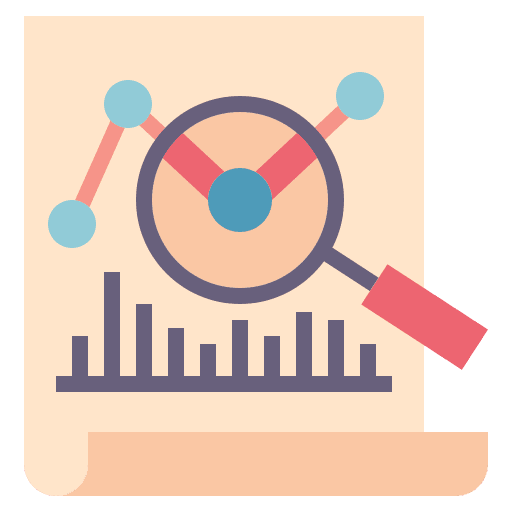 Analysis computer science bar graph icon Analysis computer science bar graph icon