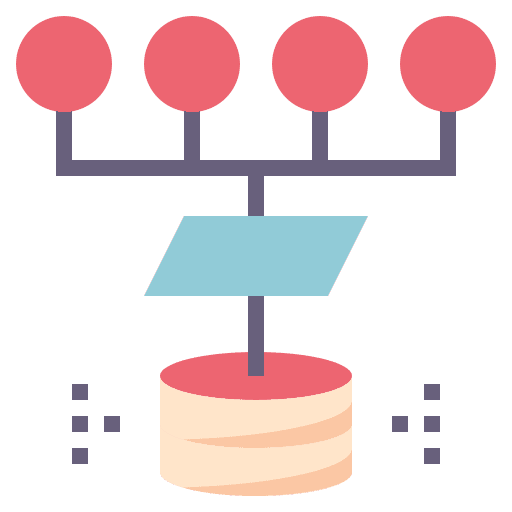 Data management product data icon Data management product data icon