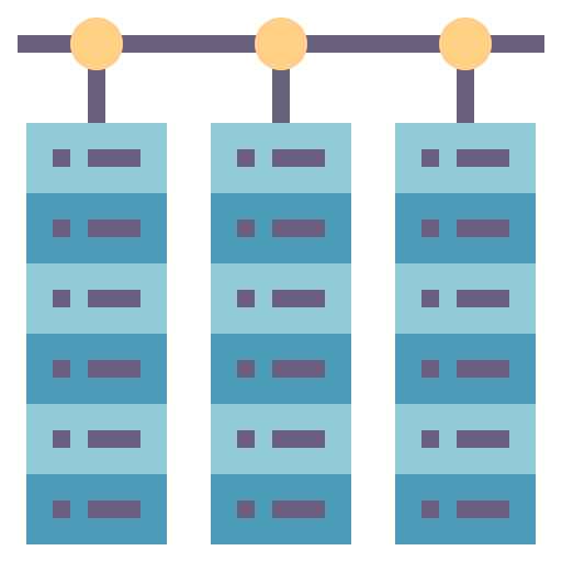 Database database files computer icon Database database files computer icon