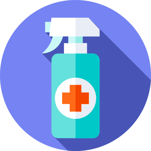 Hand sanitizer surgery healthcare and medical soap icon