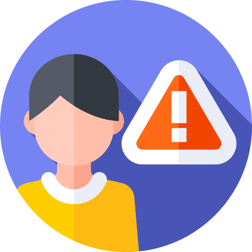 Dangerous alert coronavirus biology icon Dangerous alert coronavirus biology icon