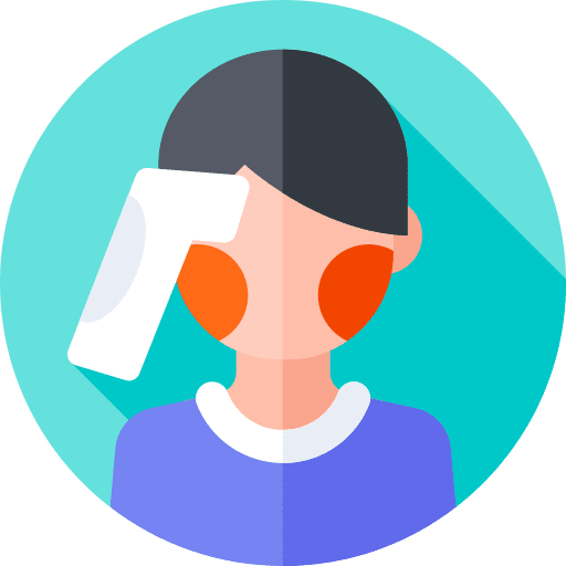 Fever disease healthcare and medical high temperature icon Fever disease healthcare and medical high temperature icon