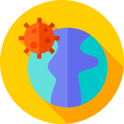 Worldwide healthcare and medical virus ui icon Worldwide healthcare and medical virus ui icon