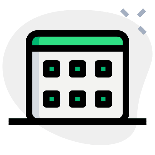 Apps web page multimedia interface icon