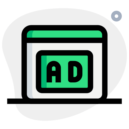 Marketing website megaphone seo and web icon