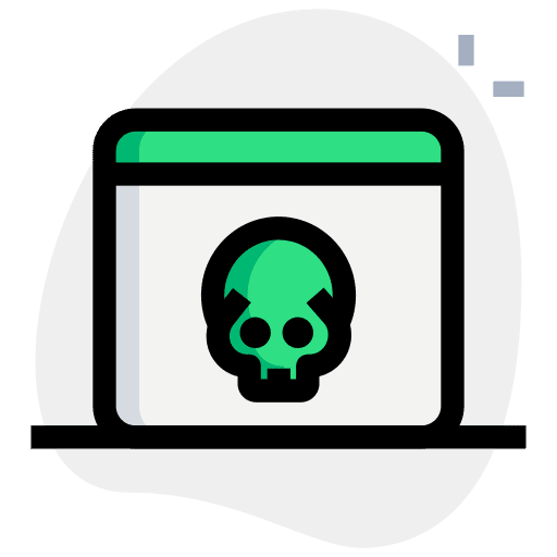 Skull web design art ui icon